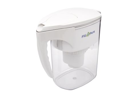 pH ALKALINE Water Filter Pitcher - 64 oz - Filters and Alkalizes the water