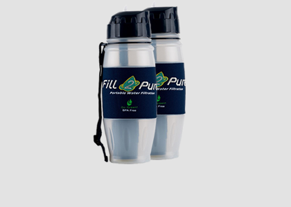 Outdoor Source Water Filter Bottles